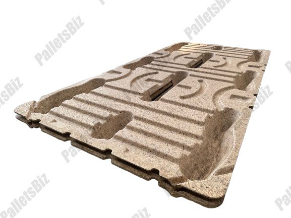 Solar Panel Pallet made from waste wood bigger size